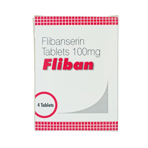 Flibanserin 100mg (4 pastillas) online by Indian Brand