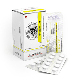 Stanozolol oral (Winstrol) 10mg (100 pastillas) online by Magnum Pharmaceuticals
