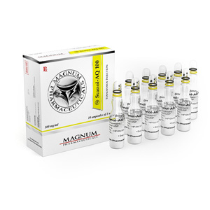 Stanozolol injection (Winstrol depot) 10 ampollas (100mg/ml) online by Magnum Pharmaceuticals