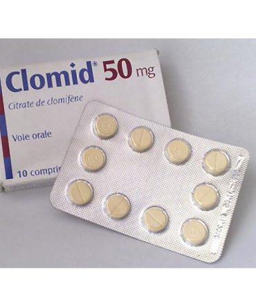 Clomiphene citrate (Clomid) 50mg (10 pastillas) online by Cipla